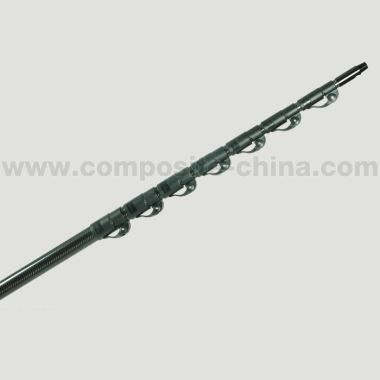 کاربن فائبر دوربین کی صفائی کے قطب۔